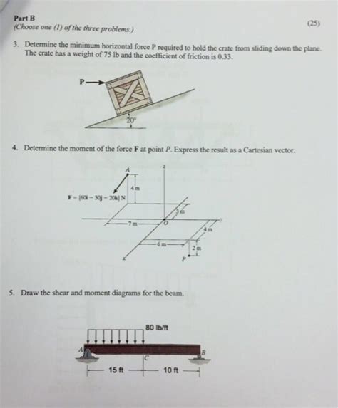 Solved Determine The Minimum Horizontal Force P Required To Chegg