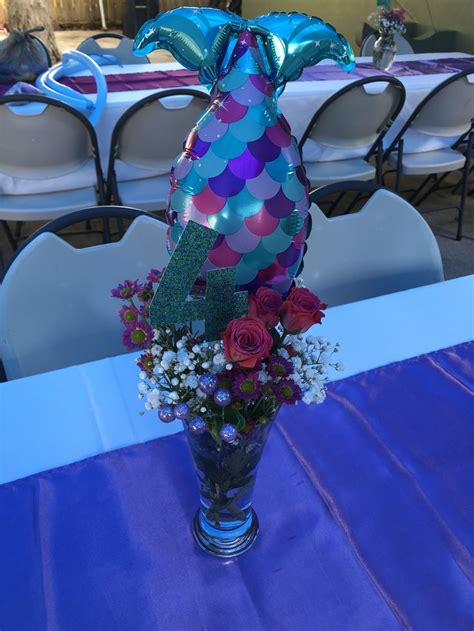 Mermaid Centerpiece Centerpieces Mermaid