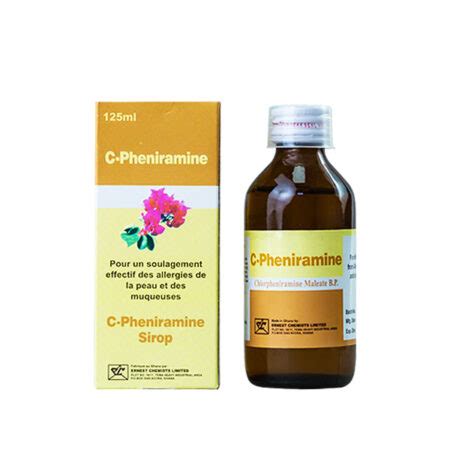 C-PHENIRAMINE SYRUP 125ML – Country Medical Pharmacy