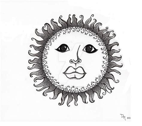 Sunface Bw By Sourappleart On Deviantart