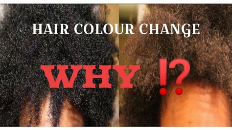 7 REASONS WHY YOUR HAIR IS CHANGING COLOUR FROM BLACK TO BROWN CAUSES