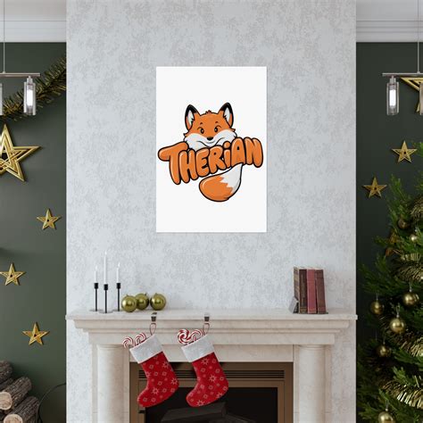 Happy Fox Therian Cheerful Matte Poster Therian Gear - Etsy