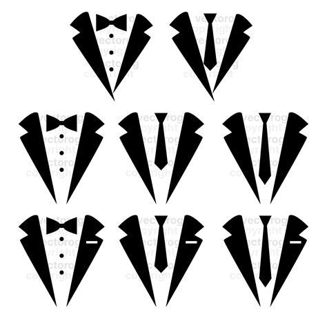 Suit And Tie SVG Suit And Tie Png Suit And Tie Vector Suit And Tie