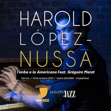 Tickets for HAROLD LÓPEZ NUSSA Timba a la Americana Feat Grégoire Maret