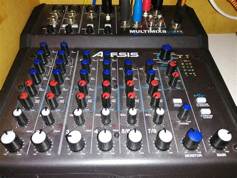 MultiMix 8 USB FX Alesis MultiMix 8 USB FX Audiofanzine