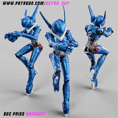 Artstation Bubblegum Priss Hardsuit 3d Printable