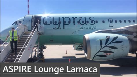 Cyprus Airways Airbus A Aspire Lounge Larnaca Review Youtube