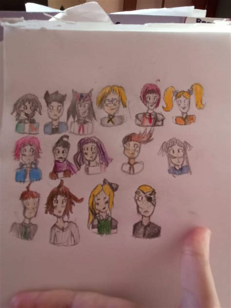 Finished Sdr2 Cast Danganronpa Amino