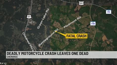 Motorcycle Crash Leaves 1 Dead In Cherokee Co Wspa 7news