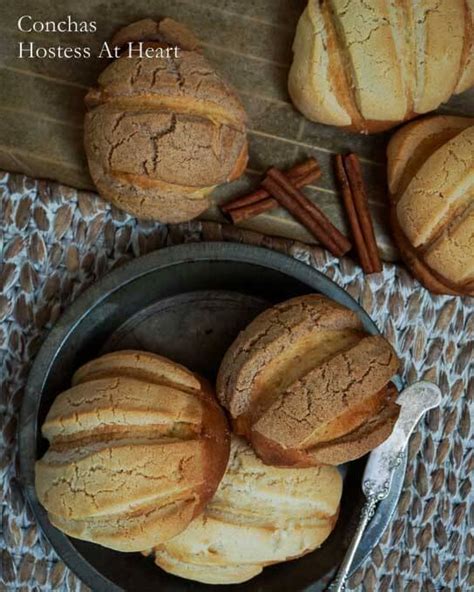 Conchas (Mexican Sweet Bread) Recipe - Hostess At Heart