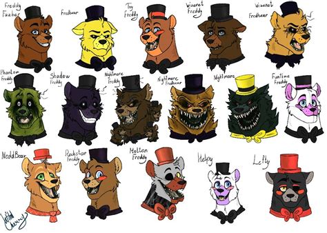 Fnafng Twisted Ones Characters By Namygaga Fnaf 4 Fnaf Comics Anime