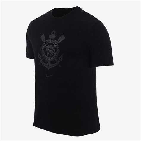 Camiseta Do Corinthians Escudo Nike Masculina Centauro