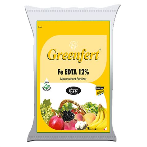 Fe Edta Micronutrient Fertilizer Application Agriculture At Best Price