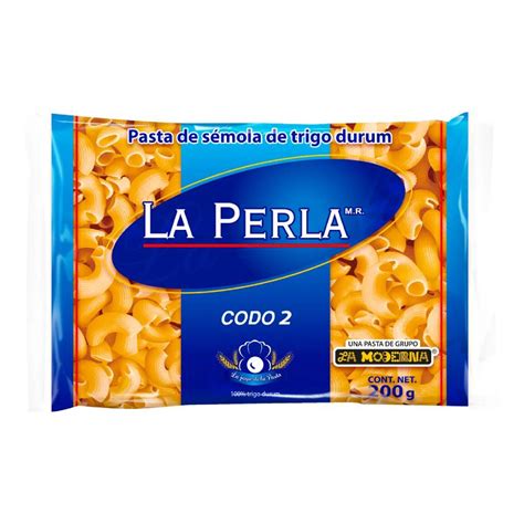 Pasta Para Sopa De Codo La Perla 200 G Soriana