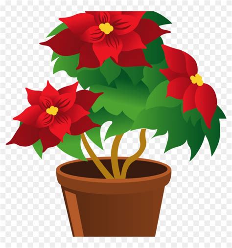 Potted Plant Clipart Image Black And White Cartoon - Flowers And Plants ...