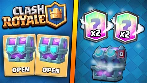 Ultimate Draft Chest Opening Clash Royale Two Legendary Cards In One Chest Youtube