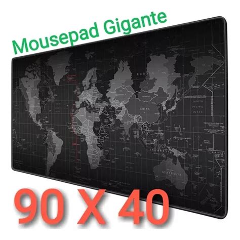 Mousepad Gamer Gigante Speed Mapa Mundi Office 90x40 T O P MercadoLivre