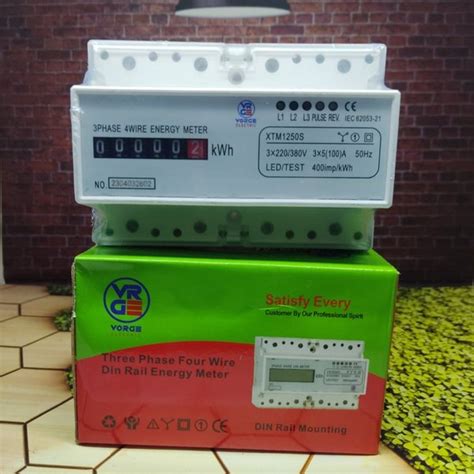 Jual Kwh Meter Xtm1250s 3 Phase 3p Kwh Meter 3phase Analog Fort Di Lapak Ganesia Electric