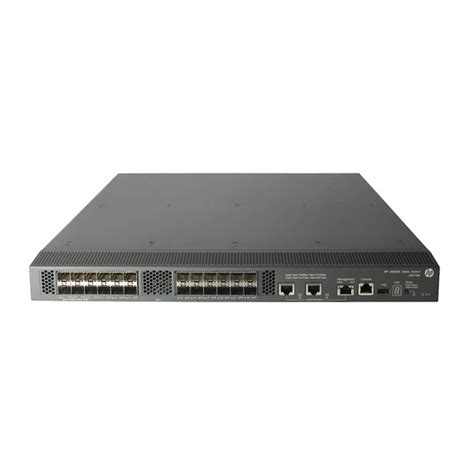 Hp 5800 Series Configuration Manual Pdf Download Manualslib