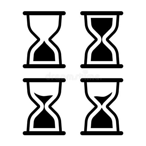 Hourglass Timer Stock Vector Illustration Of Timer Savings