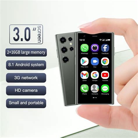 Hipipooo S Pro G Mini Smartphone Pouces Super Petit T L Phone