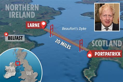 Boris Johnson Confirms Initial Work On £20bn Bridge Between Scotland