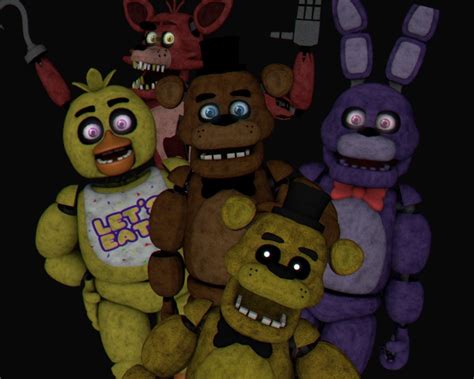 FNaF 1 S Animatronics Diagram Quizlet