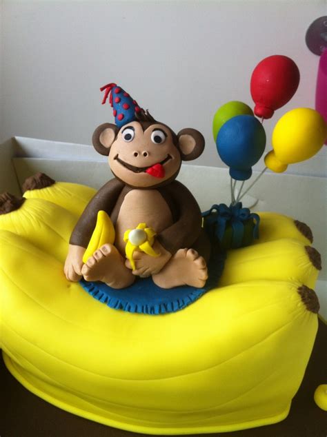 Curious George With Balloons - CakeCentral.com