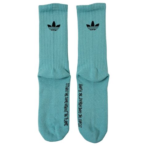 Adidas X Sean Wotherspoon X Hot Wheels Men Crew Socks Pack Blue Mint Ton Cream White