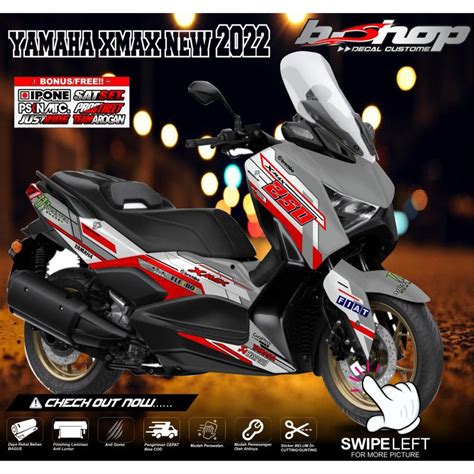 Jual Sticker Decal Full Body Yamaha All New X Max 2022 Motif Grafis