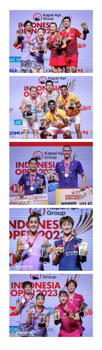 Bultangholic On Twitter KAPAL API GROUP Indonesia Open 2023 Super