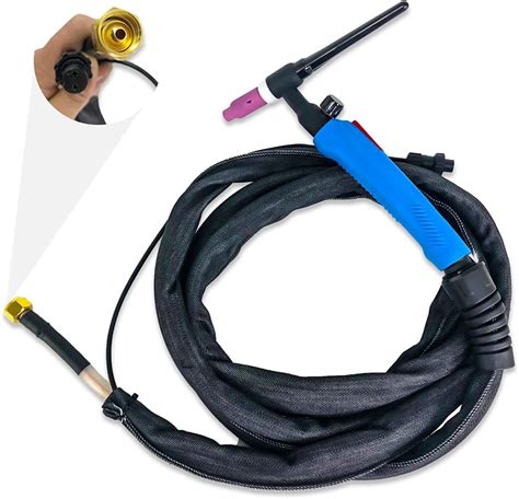 SUSEMSE TIG Welding Torch WP17FV Argon Arc TIG Welder Torch Air Cooled