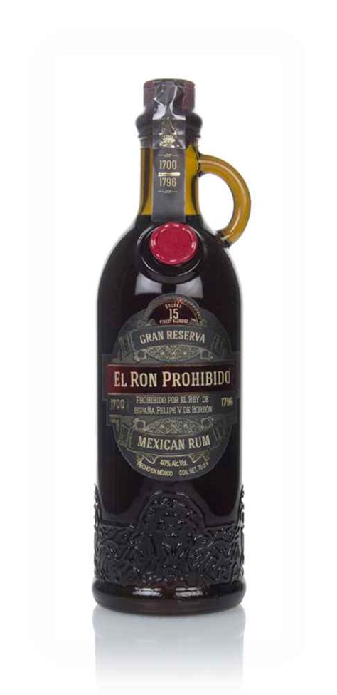 El Ron Prohibido Solera Gran Reserva Rum 70cl 40 BottleBasket