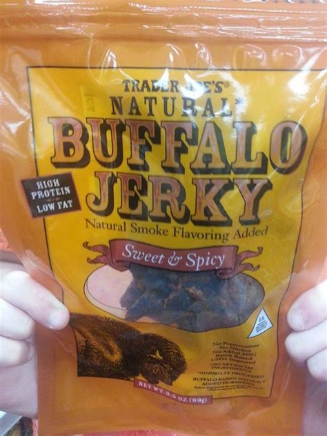 Trader Joes Natural Buffalo Jerky Food Library Shibboleth