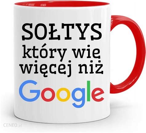 Polidraw Kubek Czerwony Dla Barmana Wie Więcej Niż Google 330ml