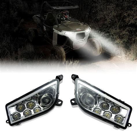 Amazon Slk Customs Non Halo Rzr Led Headlight Compatible With