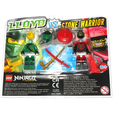 112006 Đồ Chơi Lắp Ráp Iego Ninjago Lloyd Vs Stone Warrior Blister