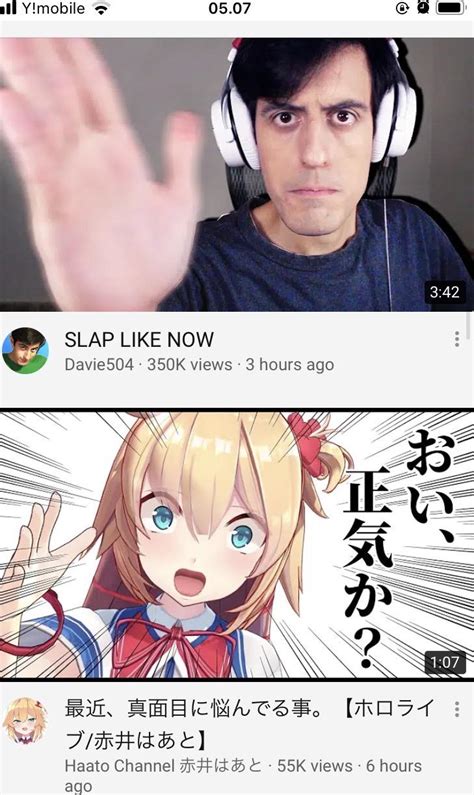 Even anime girl slap like : r/Davie504