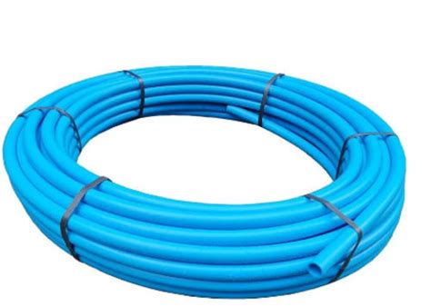 Blue 15 Meter Long 3 Mm Thick Seamless Round Mdpe Pipe At Best Price In