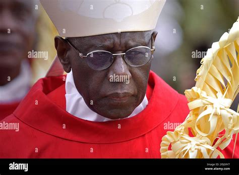 Cardinal Robert Sarah Pope Francis Celebrates The Palm Sunday Mass In