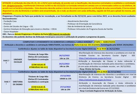 Cronograma De Atribui O De Classes E Aulas Para Gtg Diretoria