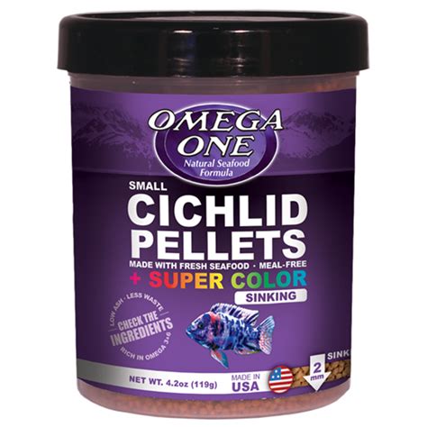 Omega One Super Color Cichlid Pellets Sinking Bestwatersfilters