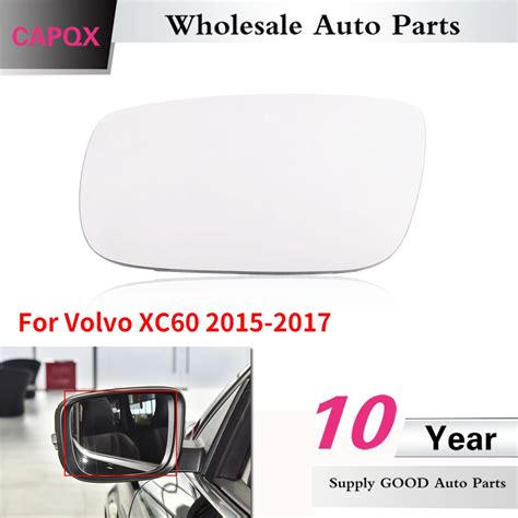 Capqx Lente De Espejo Retrovisor Lateral Cristal Exterior Con