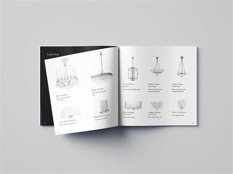 Lalique brand catalogue on Behance