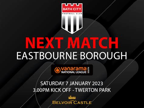 Bath City Fc Next Match Eastbourne Borough Home Bath City Fc