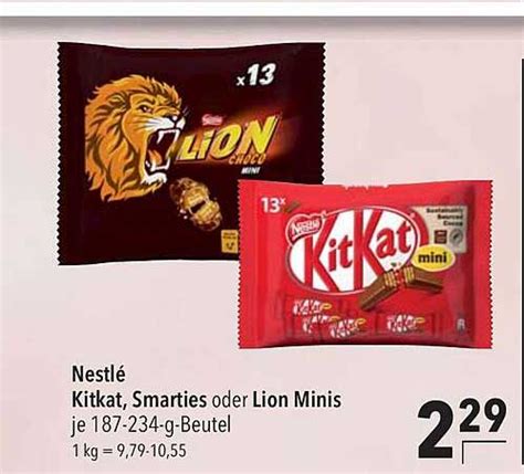 Nestl Kitkat Smarties Oder Lion Minis Angebot Bei Citti Markt