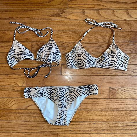 Bikini Top Pictured On The Left Has Been Depop