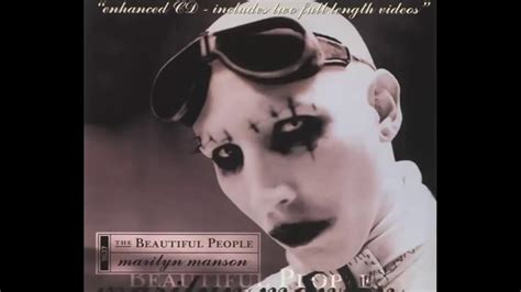 Marilyn Manson Beautiful People Hd Audio Youtube