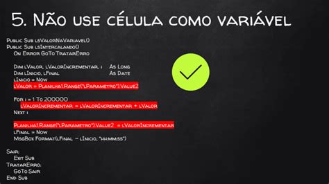 Dicas De Como Aumentar A Velocidade Do Vba Excel Guia Do Excel