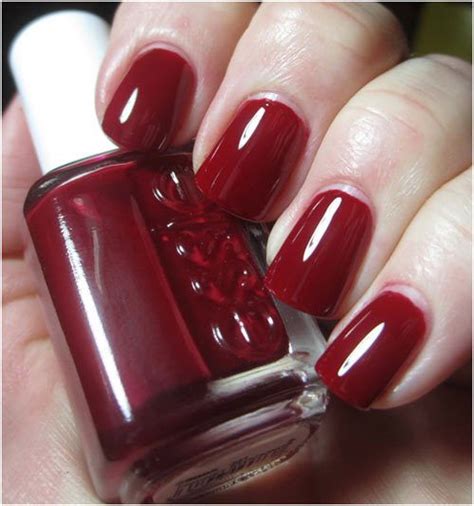 Dark Red Nail Polish Colors